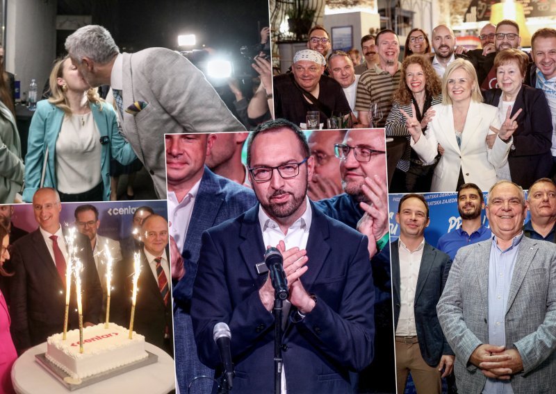 Pobjednici i gubitnici: Dvadeset fotografija po kojima ćemo pamtiti izbornu noć