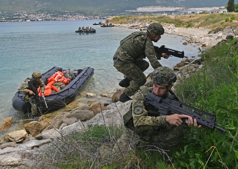 Pogledajte desant Hrvatske vojske kod Splita