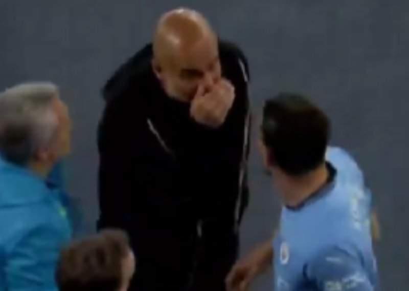 Pogledajte kako je Guardiola poludio na Kovačića