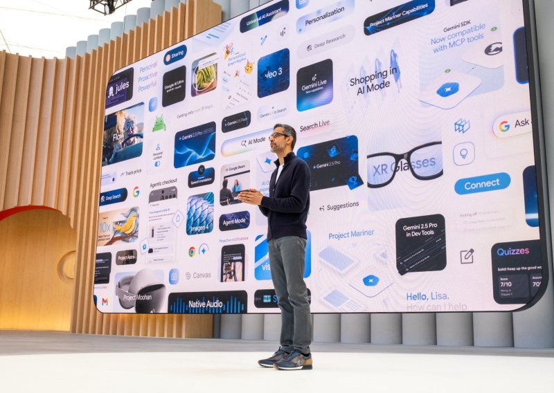 Konferencija u notama AI-ja: Ovo su najveći noviteti s Google I/O-a