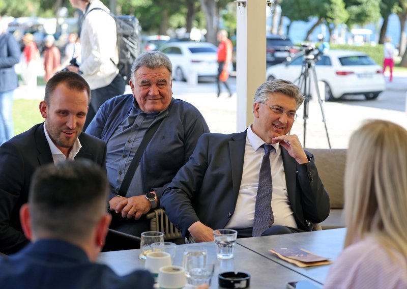 Plenković u Zadru podržao Erlića i Bilavera: Bili su sjajni u svome poslu