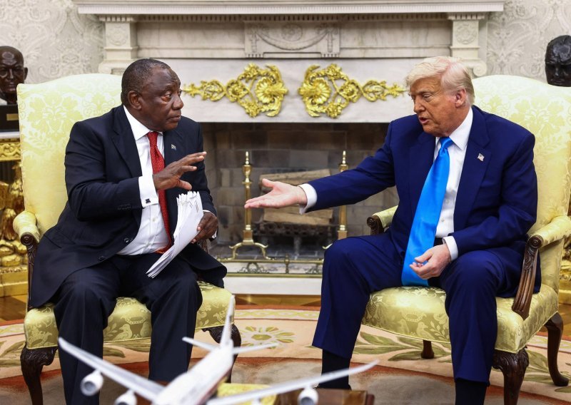 Sukob u Bijeloj kući: Trump napao predsjednika Južne Afrike