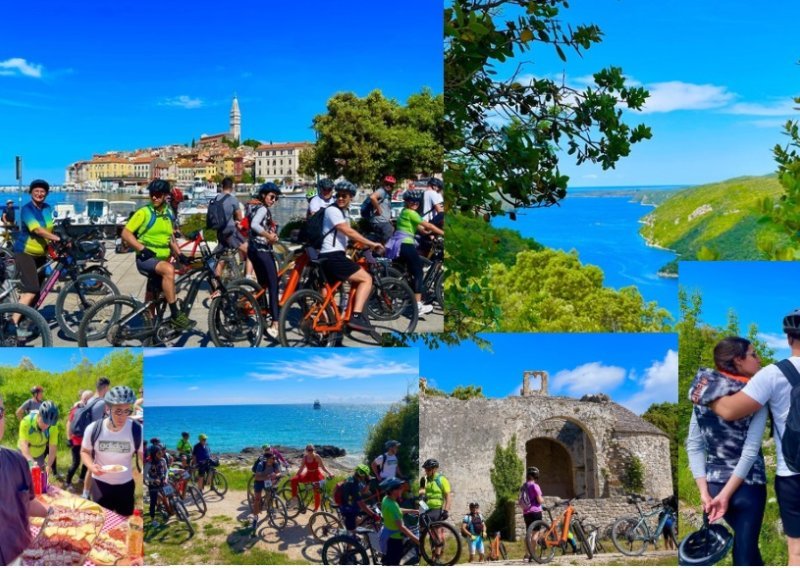 Ako ste od onih koji vole pedalirati pa pojesti, Rovinj i okolica su savršeni za vas