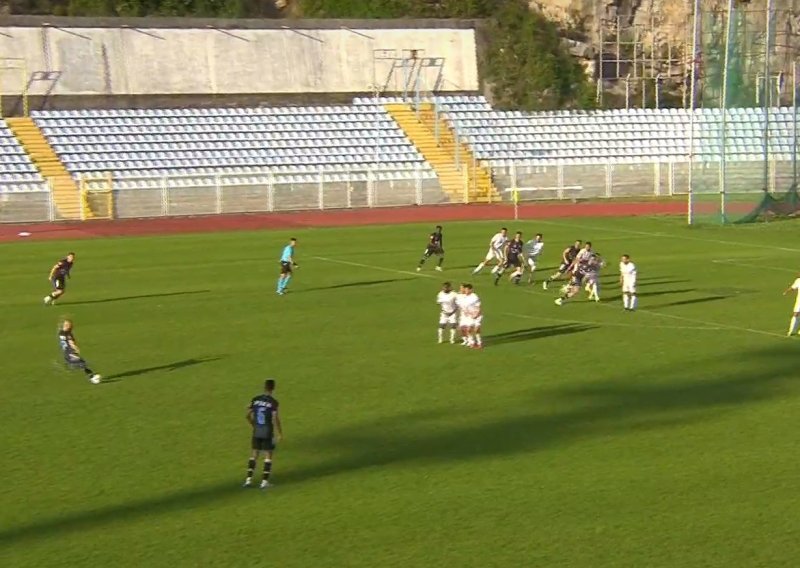 Pogledajte čudesni gol Opatije za pobjedu u 91. minuti. Komentator: Ljudi dragi, što je ovo!?