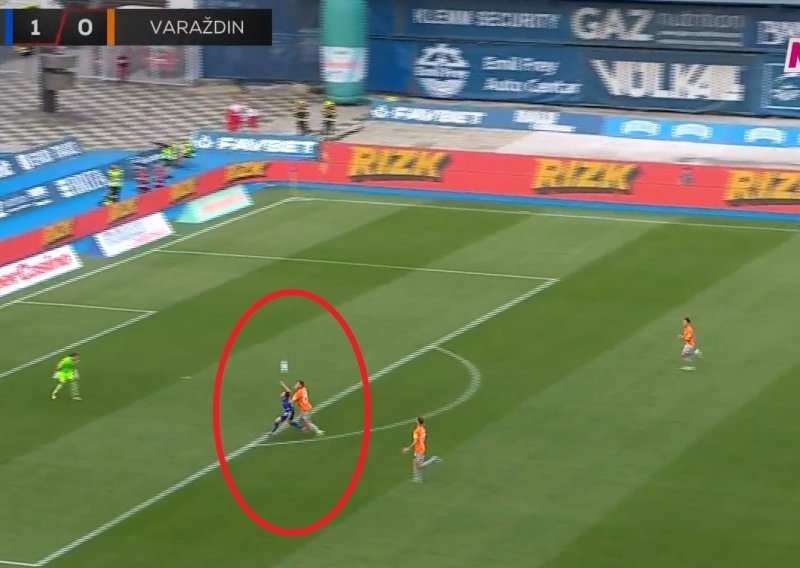 Je li Dinamo oštećen za penal? Pogledajte ovu situaciju