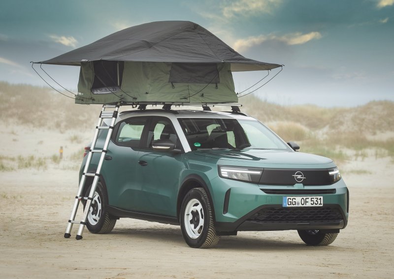 Želite kampirati u prirodi na krovu svog automobila? Opel ima odlično rješenje za Fronteru