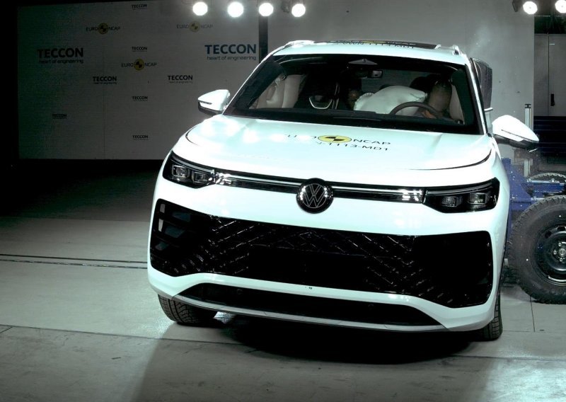Volkswagen Tayron zaradio 5 zvjezdica za sigurnost: Najviša ocjena za opsežnu sigurnosnu opremu