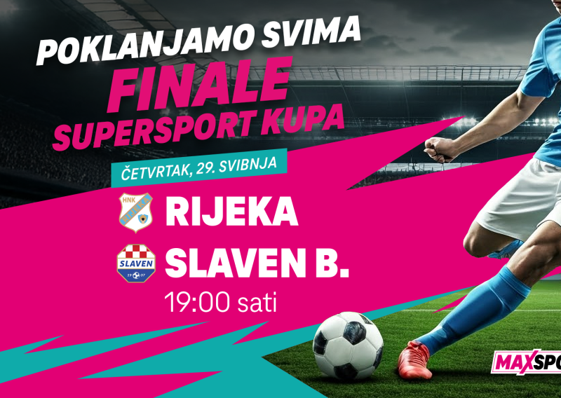 Prijenos finala Kupa između Rijeke i Slaven Belupa gledajte na tportalu