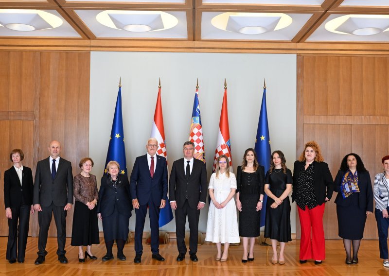 Predsjednik Milanović primio znanstvenice koje su dobile nagradu 'Za žene u znanosti'
