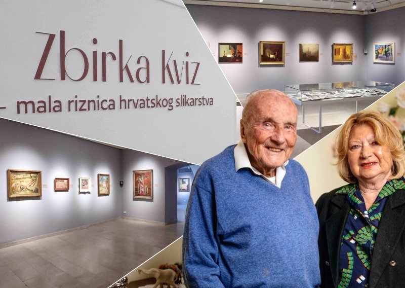 Bračni par Kviz donirao ogromnu riznicu hrvatske moderne: 'Nažalost, nismo imali djece pa smo kupovali slike'
