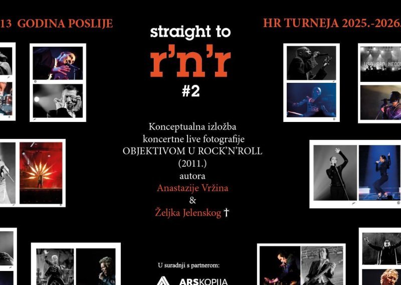 Otvorenje izložbe 'Objektivom u rock 'n' roll #2' - dijalog dviju autorskih vizija kroz objektiv