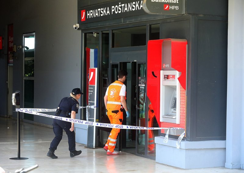 Pljačka usred bijela dana: Razbojnik s oružjem upao u banku u Dubravi