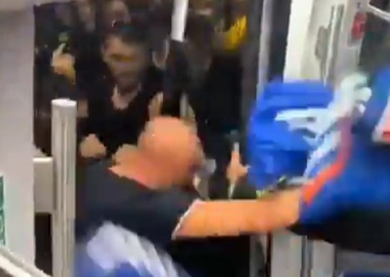 Pogledajte veliku tučnjavu navijača PSG-a i Intera prije finala Lige prvaka