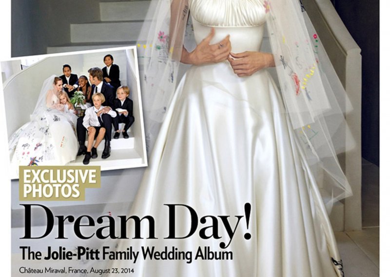 Angelina u vjenčanici izgleda nestvarno lijepo