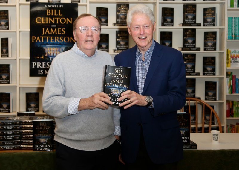 Muž predsjednice na optuženičkoj klupi: Clinton i Patterson vraćaju se s trilerom godine