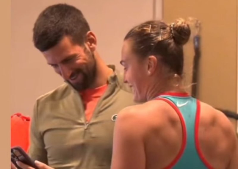 Đoković i Sabalenka - najzabavnija priča Roland Garrosa; pogledajte što rade i zašto svi u tome uživaju