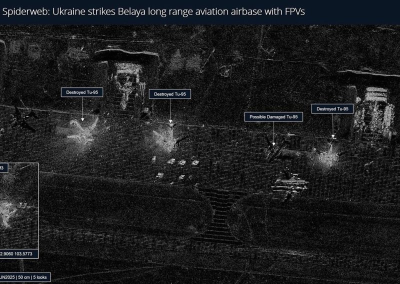 Satelitske snimke otkrivaju kakav su nered Ukrajinci napravili duboko u Rusiji