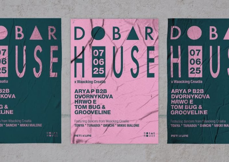 Vodimo vas na Dobar House uz waacking plesače u Petom Kupeu