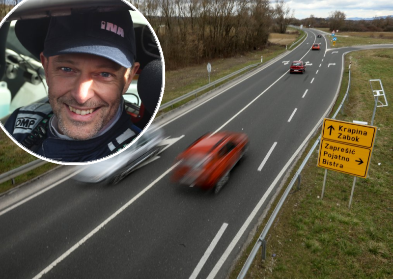 Vozač auto rallyja: 'Članovima obitelji sam zabranio da voze Zagorskom magistralom'