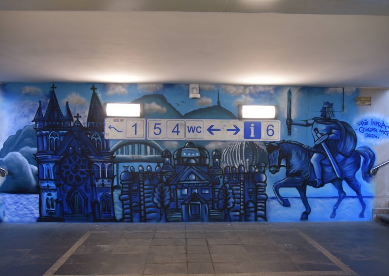 FOTO Pothodnik na Glavnom kolodvoru dobio novo ruho, obnova koštala oko 60.000 eura