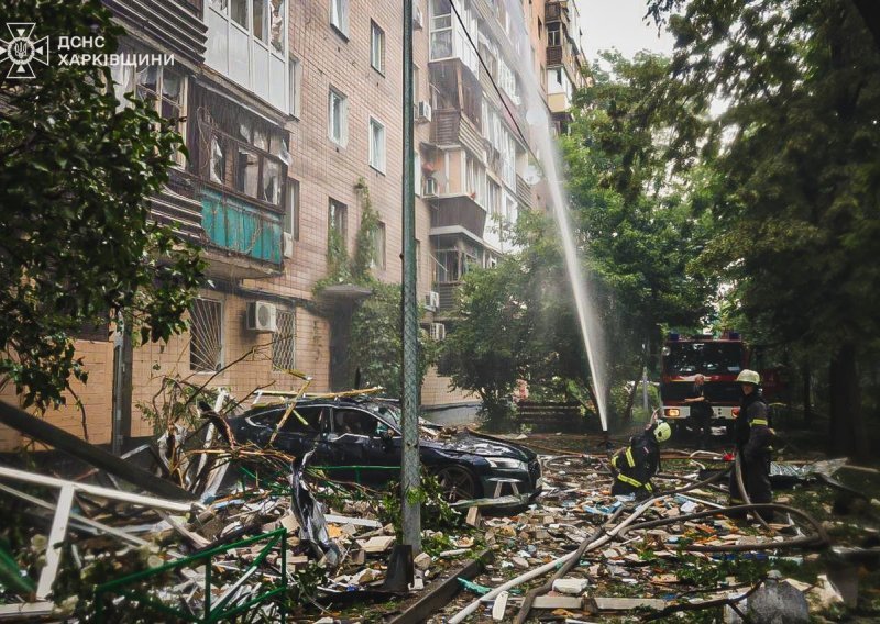 Rusija dronovima napala Harkiv: Najmanje troje djece među 27 ozlijeđenih