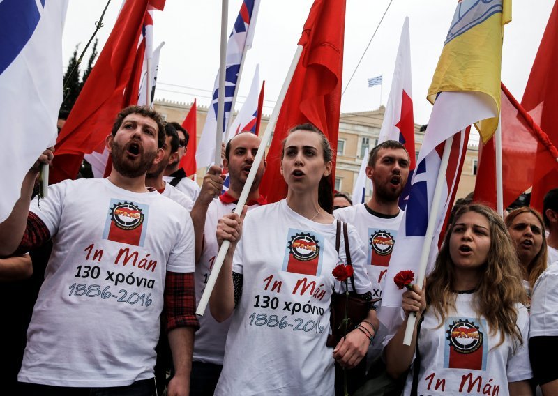 15.000 Grka protiv mirovinske reforme uoči glasanja u parlamentu