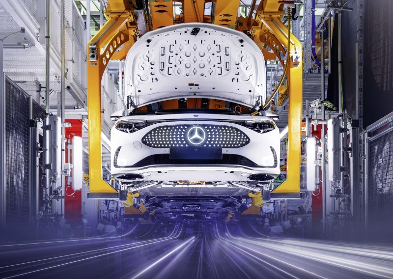 Pogledajte kako se sastavlja novi Mercedes-Benz CLA: Digitalno, održivo, učinkovito