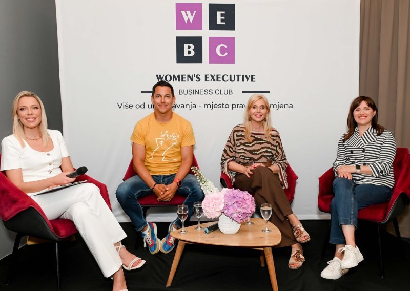 Mario Valentić, Tončica Čeljuska i Nataša Jakovac Borojević o važnosti odmora i postavljanja granica u liderstvu na panelu Women's Executive Business Cluba