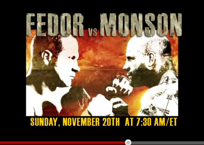 Pogledajte trailer meča Fedor vs. Monson