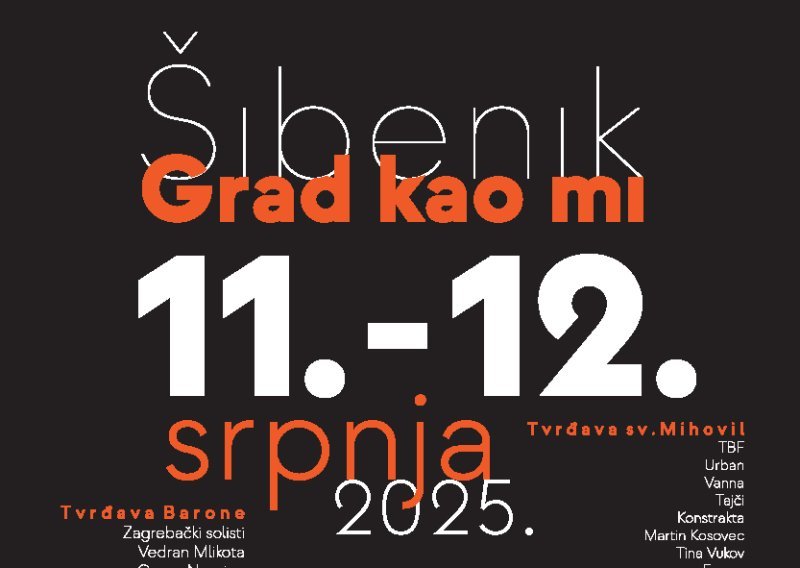 Glazbena posveta velikanima poput Arsena, Miše i Vice Vukova 11. i 12. srpnja na najljepšim lokacijama grada