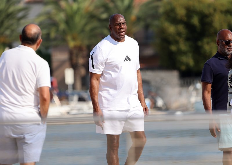 Magic Johnson ne krije oduševljenje Hrvatskom: Večerao u omiljenom splitskom lokalu