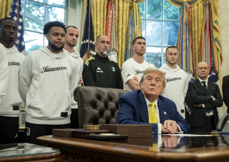Tudor i igrači Juventusa na bizarnom prijemu kod Trumpa. 'Čovječe, pusti nas da igramo nogomet'