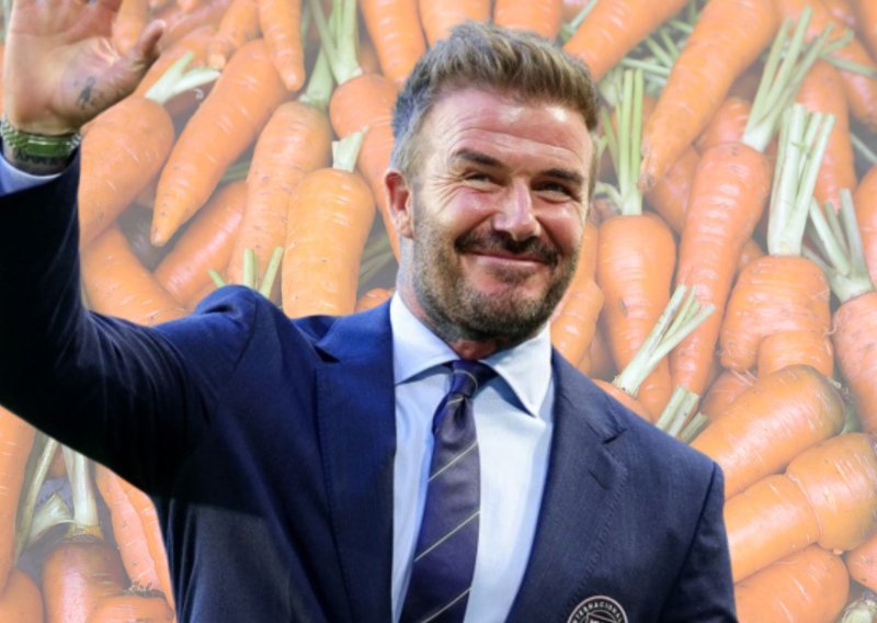 Pogledajte kakvu mrkvicu je uzgojio David Beckham