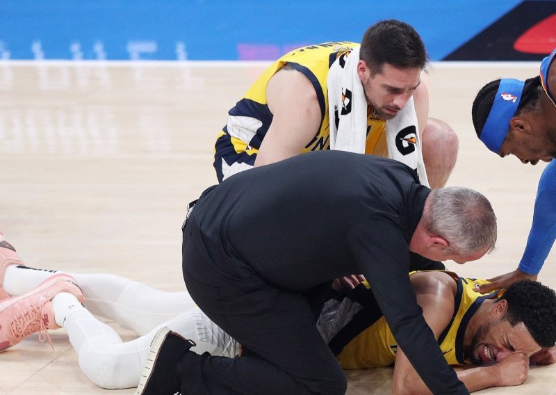 Pogledajte stravičnu ozljedu najboljeg igrača Indiane, svi su se u šoku hvatali za glavu