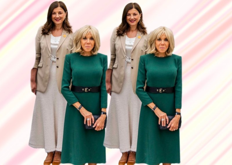Tko je elegantniji: Modni dvoboj prvih dama Sanje Musić Milanović i Brigitte Macron