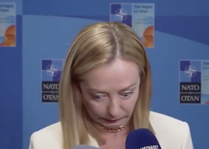 Viralan video: Kako objasniti bizarne grimase talijanske premijerke na NATO-ovu samitu?
