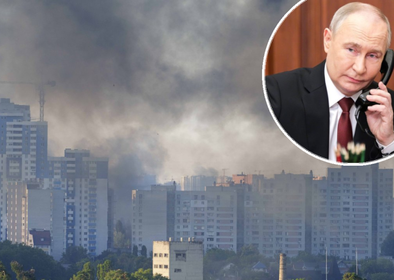 Putin poručio Trumpu da neće prestati, pa pokrenuo masovni napad na Kijev; pogledajte posljedice