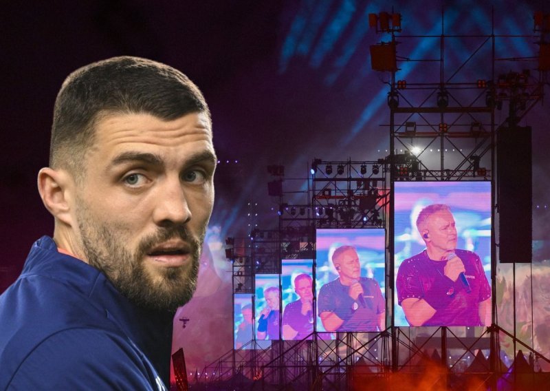Mateo Kovačić stigao na Thompsonov koncert na štakama: Ni povreda ga nije zaustavila