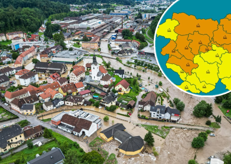 Iz Slovenije nam stižu nagli porast vodostaja i bujične poplave
