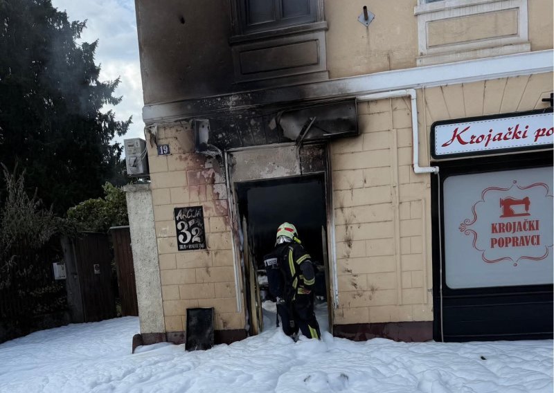 Gorjela kemijska čistionica u Samoboru, građane mole da zatvore prozore