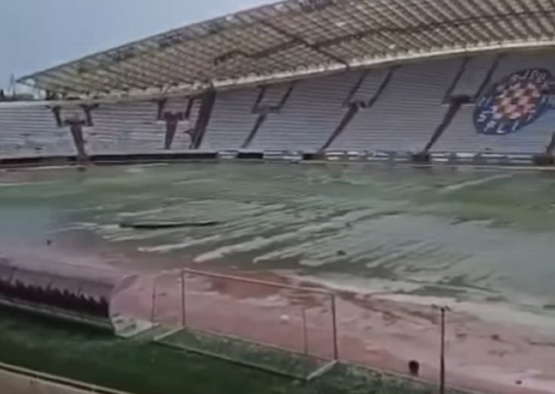 Pogledajte pravo stanje poljudskog stadiona nakon strašnog nevremena