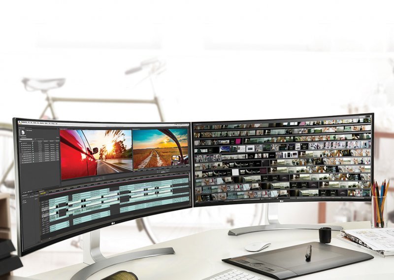 LG predstavio novi zakrivljeni monitor za gejmere i profesionalce