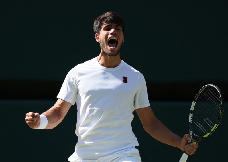 Fantastični Carlos Alcaraz treći put zaredom izborio finale Wimbledona
