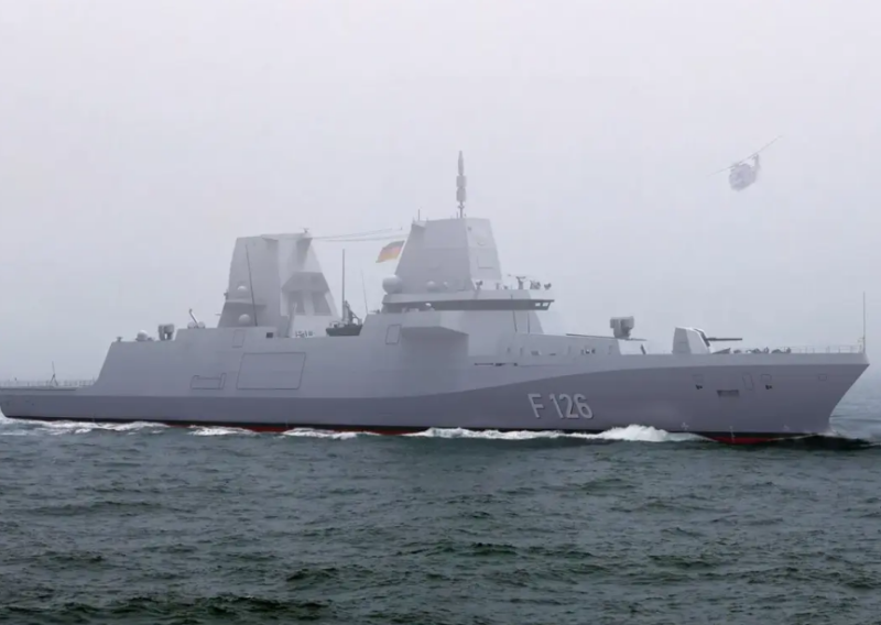 Fijasko od devet milijardi eura: Propada projekt najmodernije fregate Bundeswehra