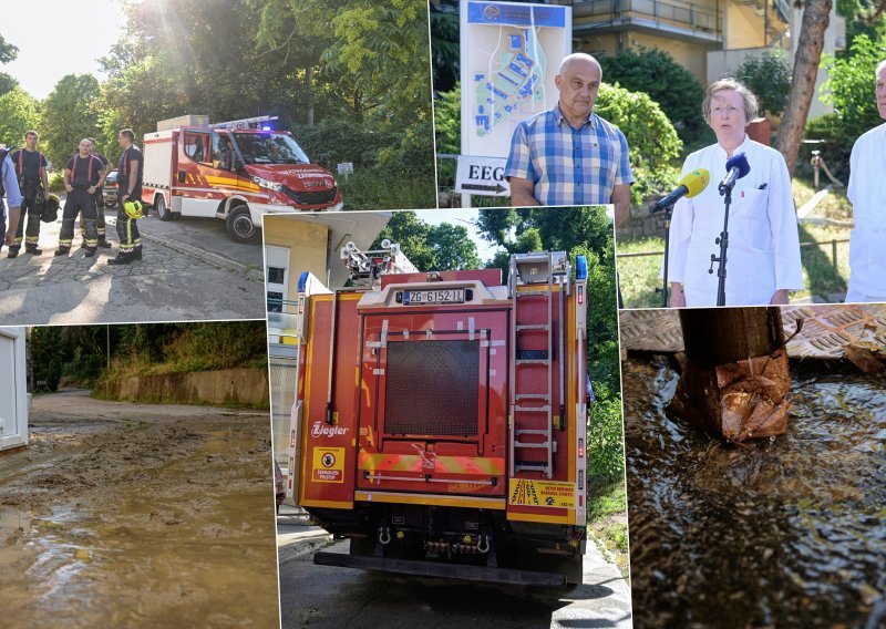 FOTO Pogledajte kako je bujica prodrla do bolnice u Rockefellerovoj