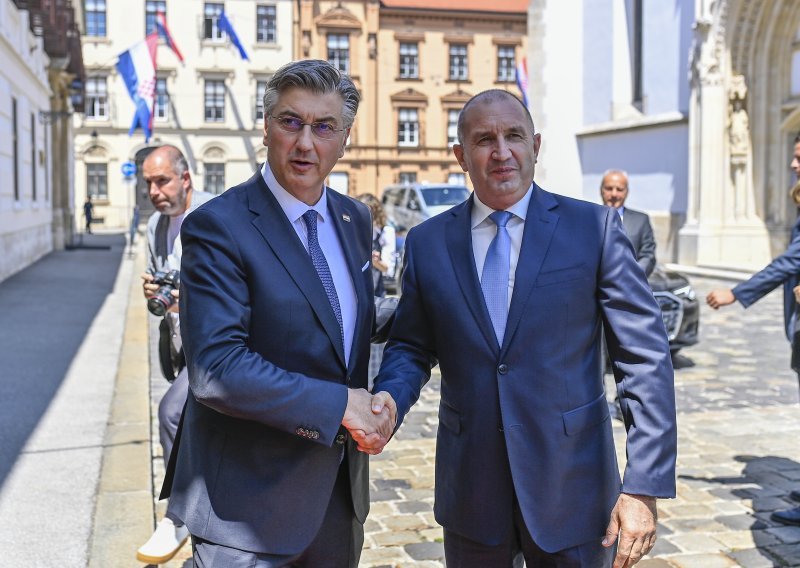 Plenković s bugarskim predsjednikom: Zajednički cilj ulazak u OECD