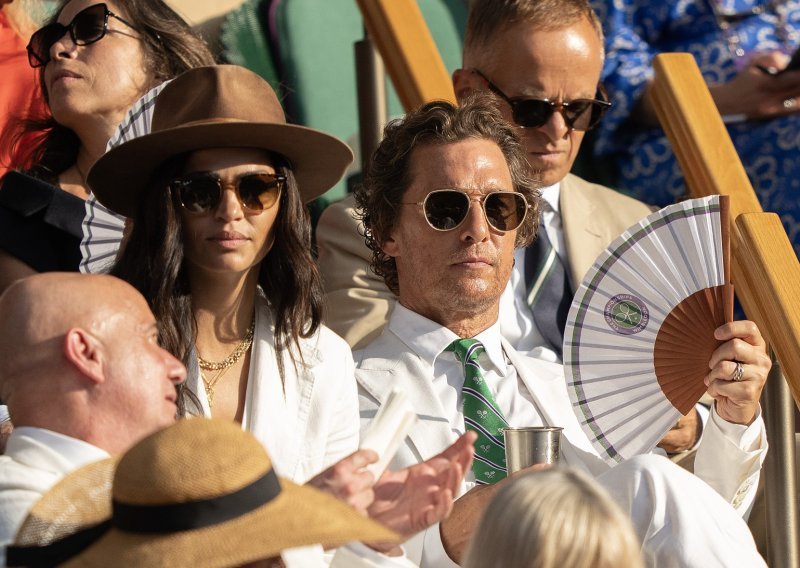 Matthew McConaughey ovom je gestom sve oduševio na finalu Wimbledona