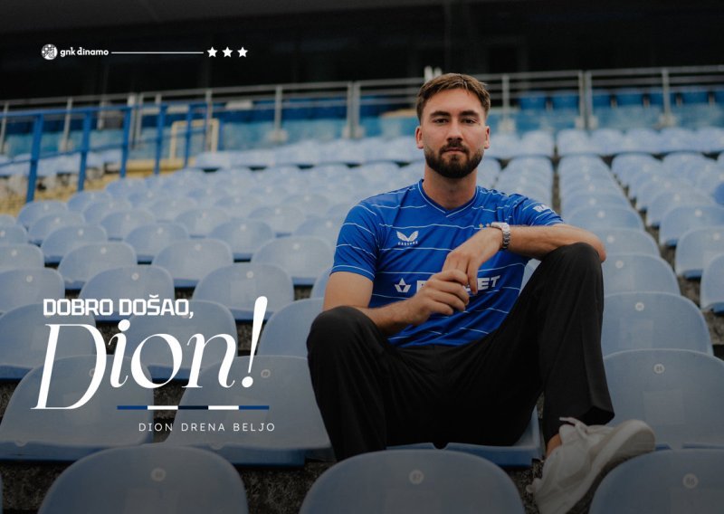 Službeno: Dion Drena Beljo je novi igrač Dinama