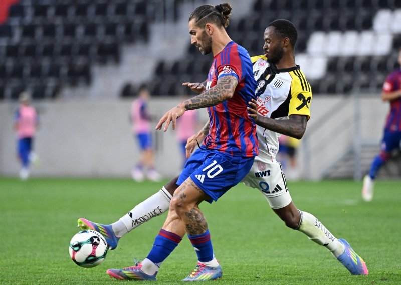 Hajduk u zadnjim sekundama primio gol i kući se vraća poražen