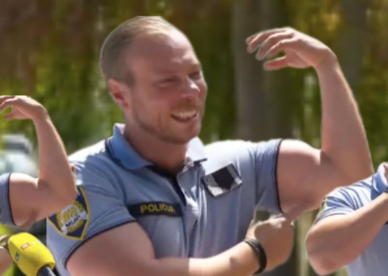 Zadarski policajac dobio konkurenciju: Svi pričaju o njegovoj ozljedi na radu